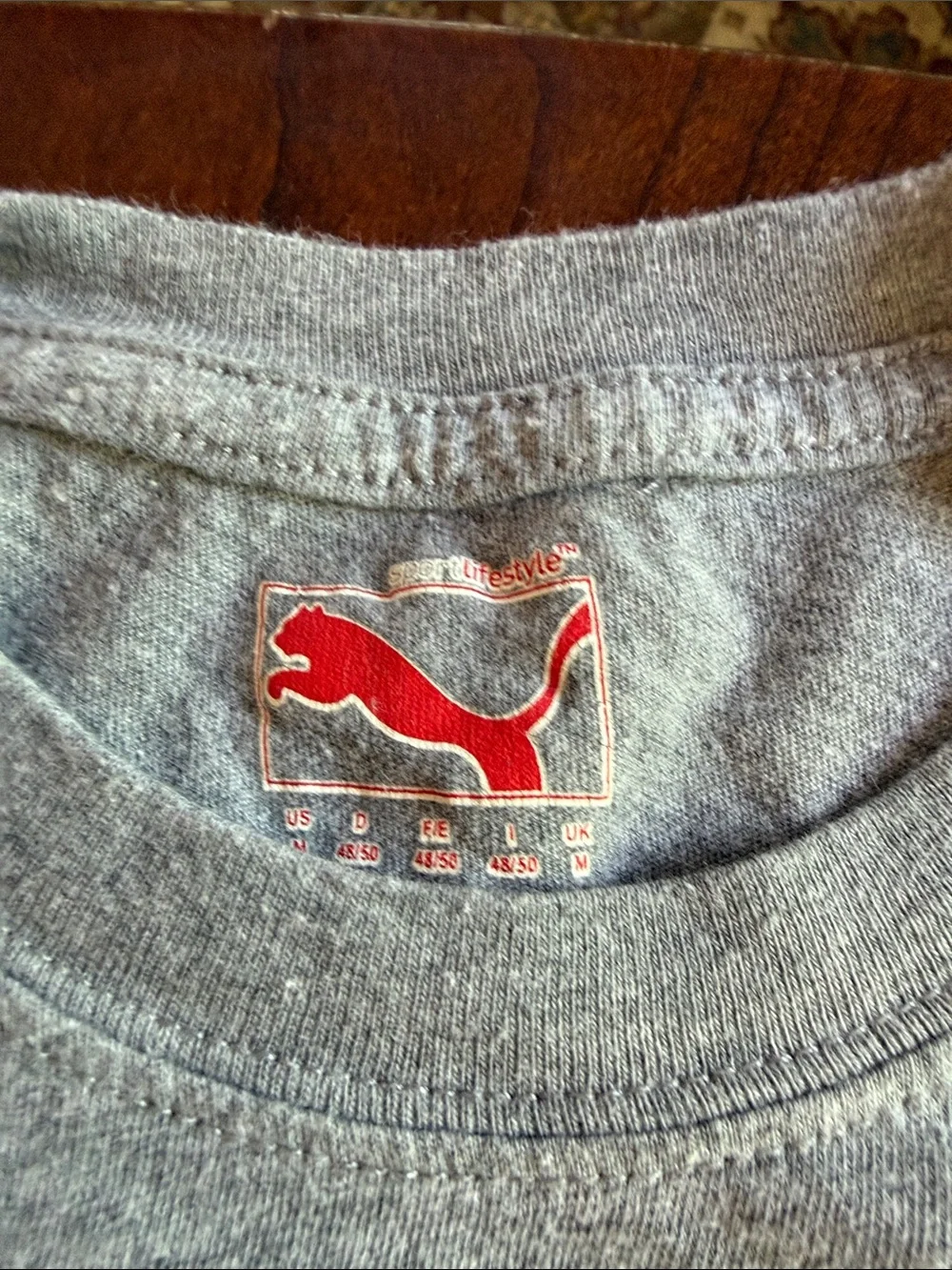 Title:Vintage Puma AS Roma Disney Soccer Showcase T-Shirt Gray Mens Medium - Picture 2 of 6